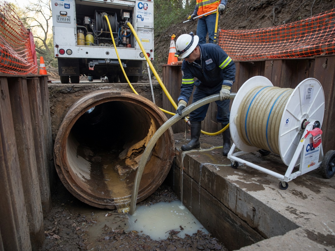 Sewer Pipe Lining in Grapevine